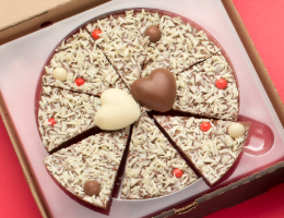 Sweetheart Chocolate Pizza